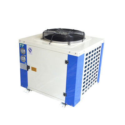 비처 박스 타입 냉장고 방 공기로 냉각 된 응축 단위 강 강강화 철강 케이스 r22/r404a/r407f